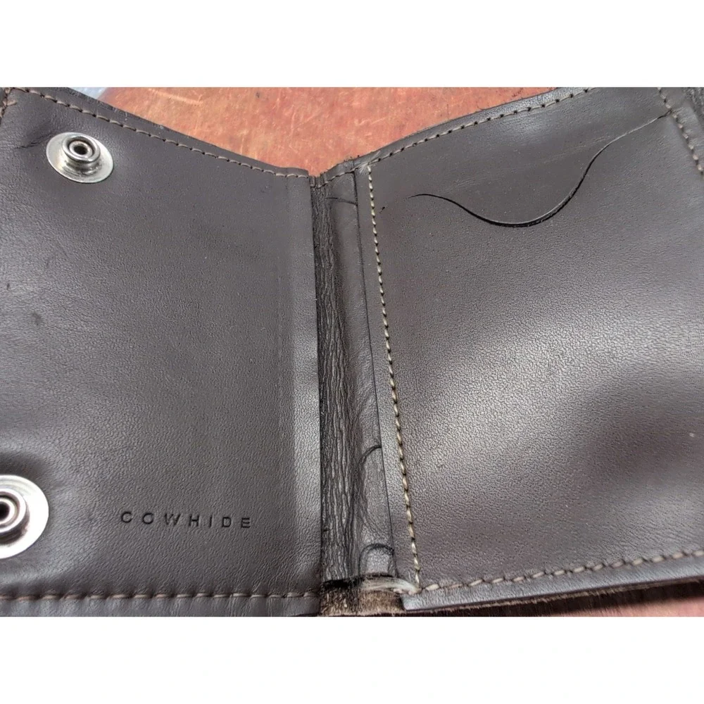 Vintage Arizona Jean Co. Leather Wallet And Pant Loop Brown